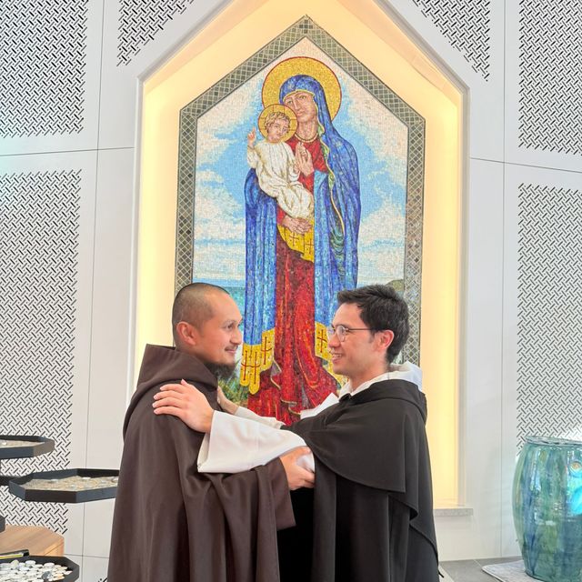 A baptism at the shrine