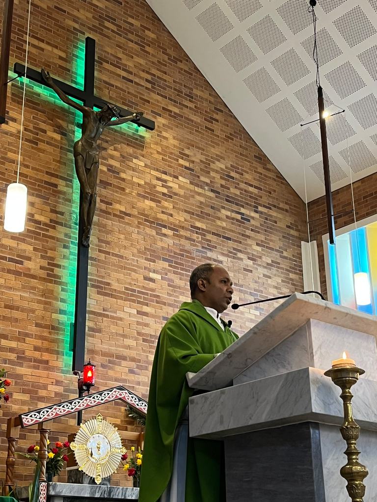 Preaching at the ambo