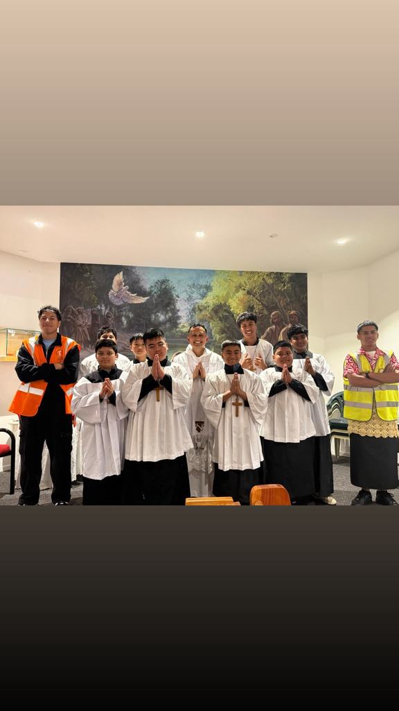 Servers and young people together